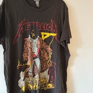 H&M Metallica shirt XL